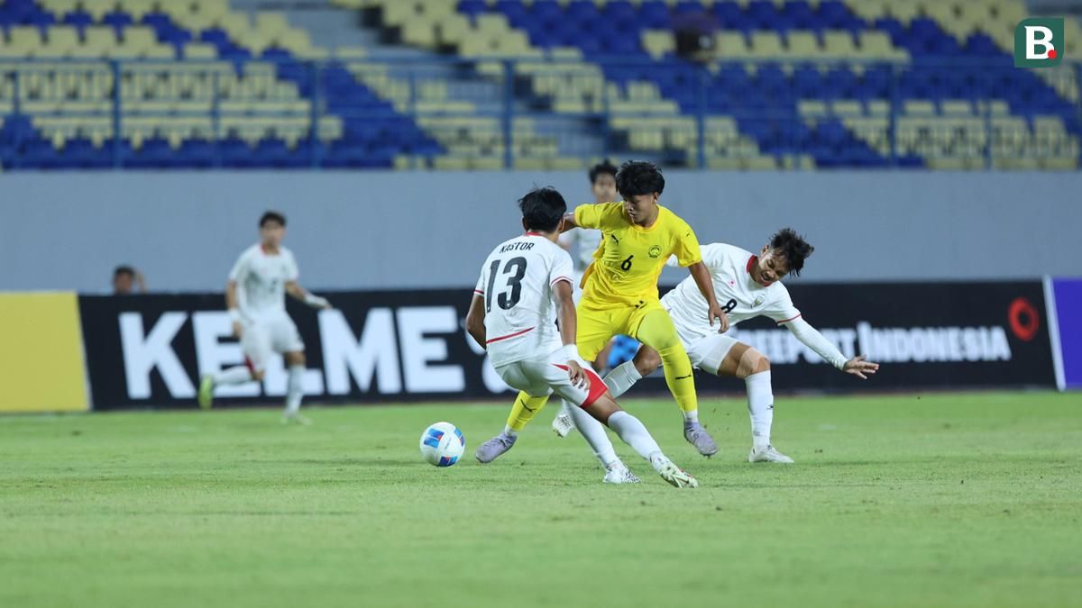 Timnas Indonesia U-17 Kalah Tipis dari Malaysia di Piala AFF