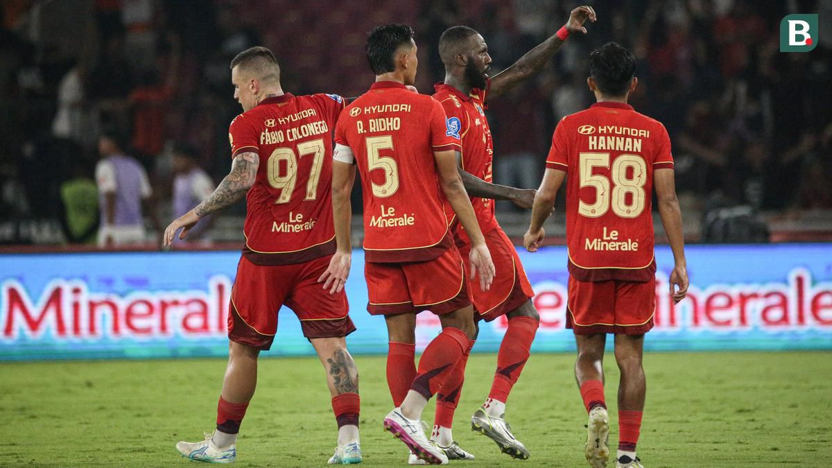 Persija Jakarta Libas Persis Solo Empat Gol Tanpa Balas di Jakarta