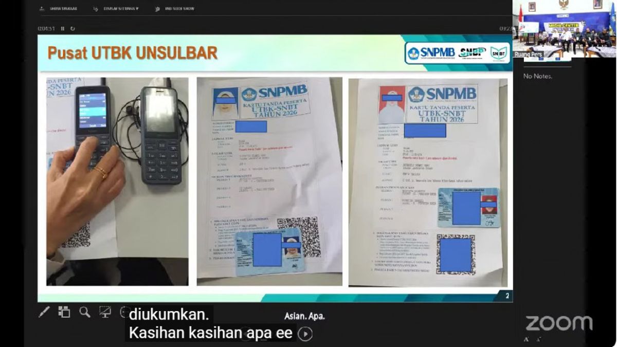 Panitia SNPMB Blacklist Peserta Curang UTBK 2026 dan Tempuh Jalur Hukum