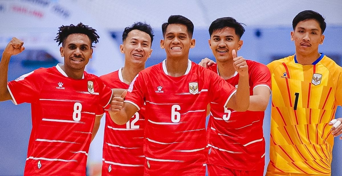 Timnas Futsal Indonesia Kunci Juara Grup B Piala AFF Futsal 2026