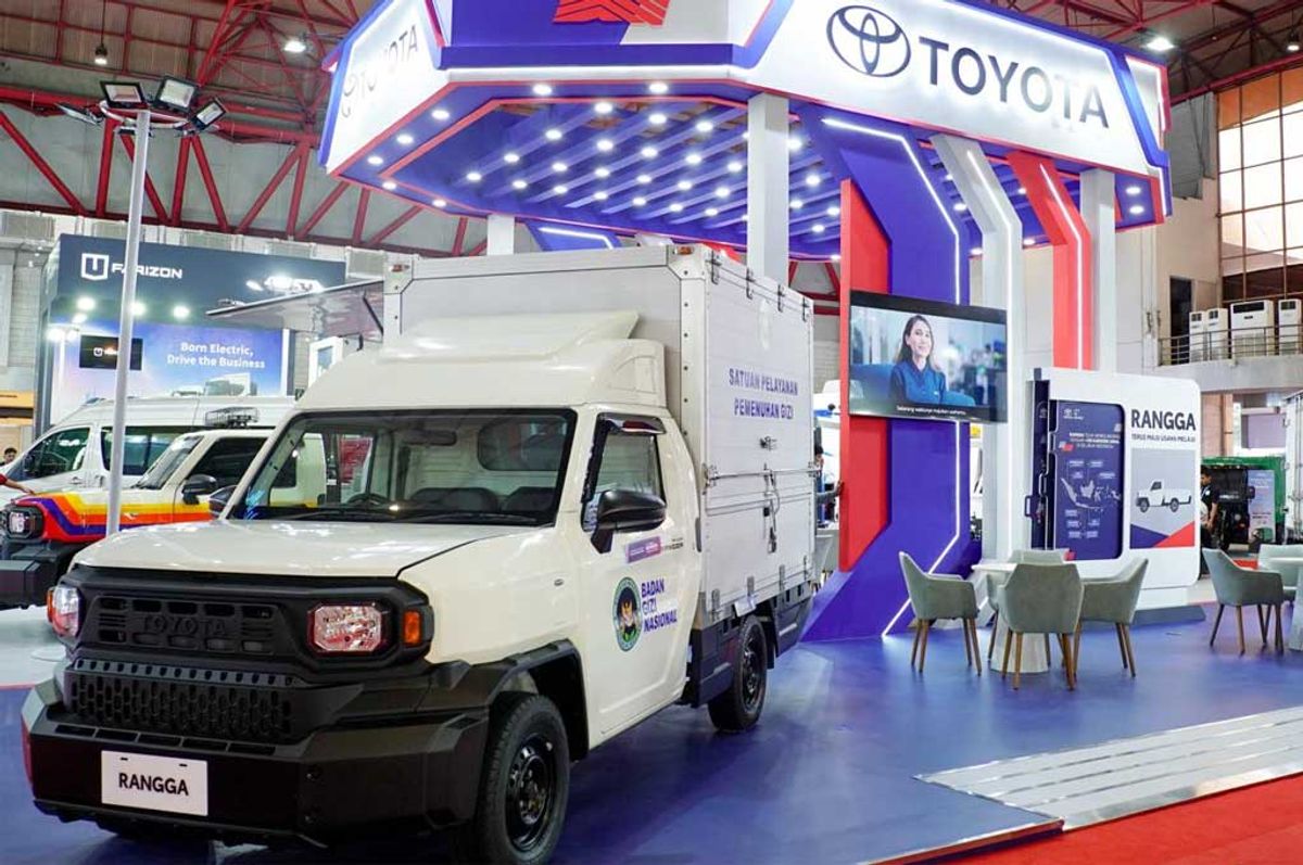Toyota Pamerkan Solusi Konversi Hilux Rangga di GIICOMVEC 2026