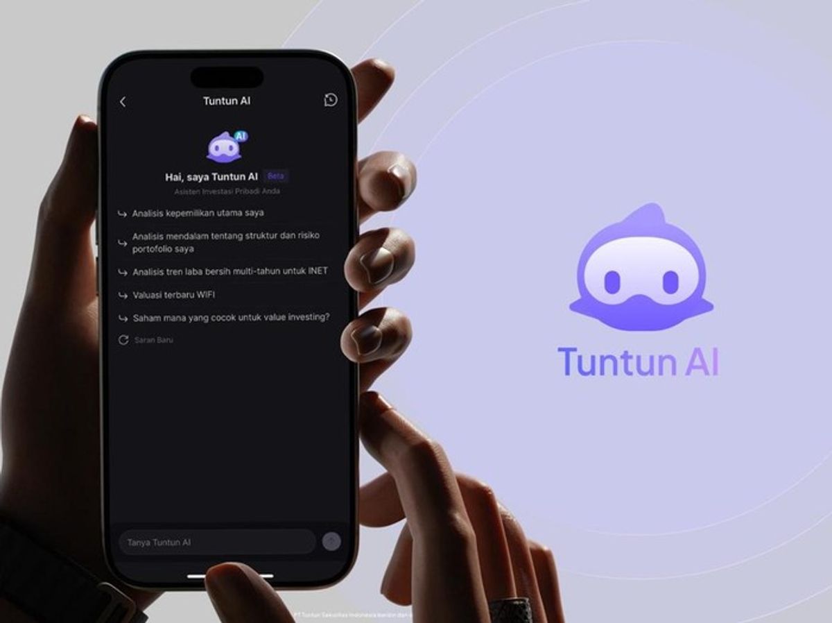 Tuntun Sekuritas Meluncurkan Fitur AI untuk Membantu Analisis Investor