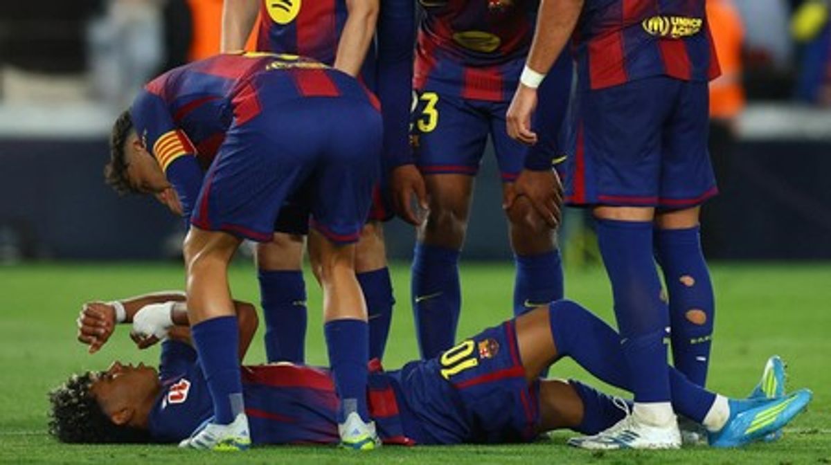 Lamine Yamal Alami Cedera Hamstring dalam Laga Barcelona Melawan Celta Vigo