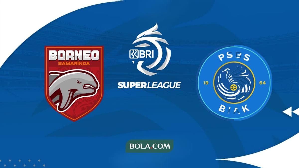 Borneo FC Bantai PSBS Biak 5-1, Dekati Puncak Klasemen BRI Super League