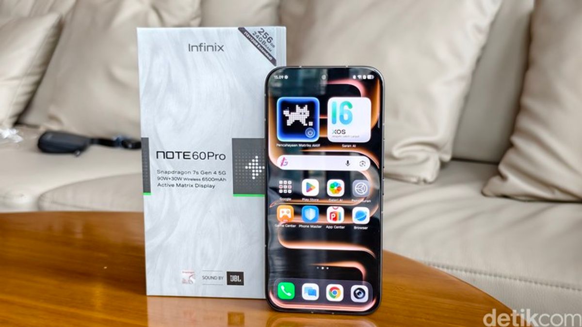 Infinix Rilis Note 60 Pro dengan Chipset Snapdragon 7s Gen 4