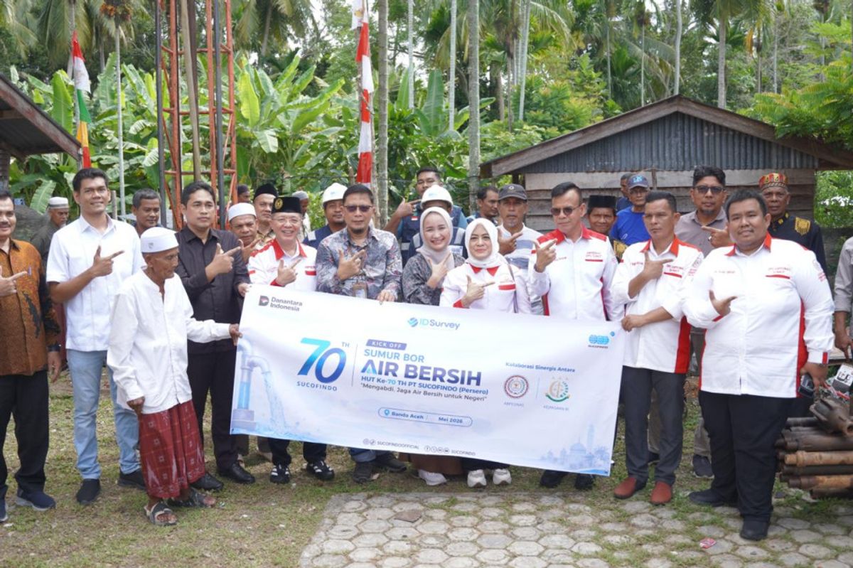 ABPEDNAS dan Sucofindo Bangun 70 Sumur Air Bersih di Seluruh Indonesia