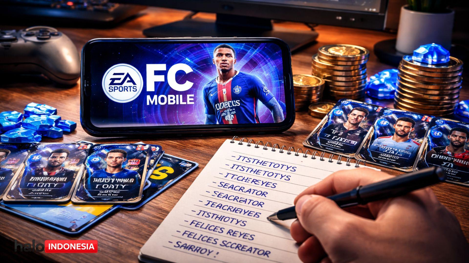 Kode Redeem FC Mobile 1 Mei 2026: Gems, Koin, dan Pemain OVR Tinggi Gratis