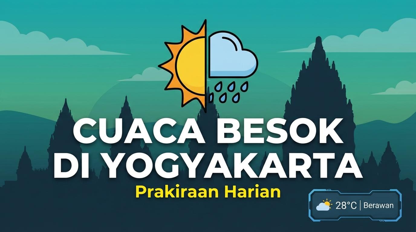 Cuaca Besok Yogyakarta 8 Mei 2026, Cerah di Beberapa Wilayah
