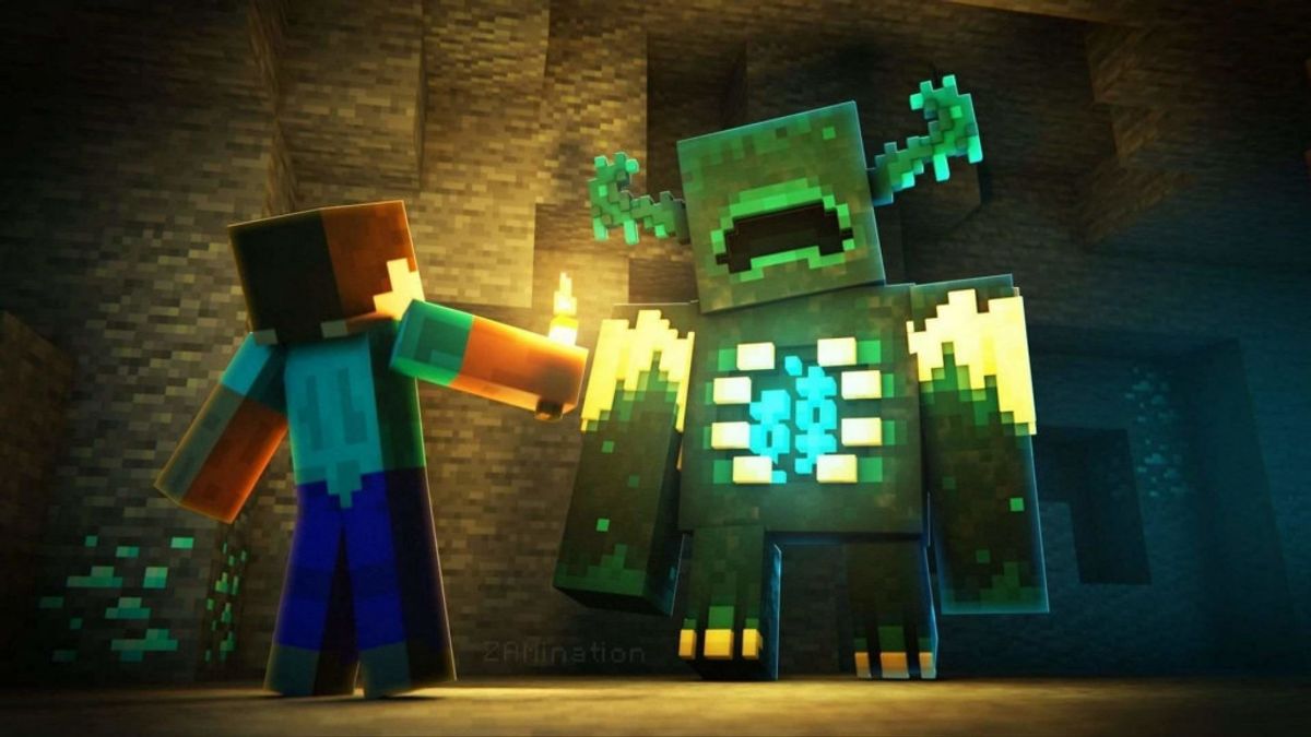 Warden Menjadi Ancaman Utama Pemain Minecraft di Biome Deep Dark