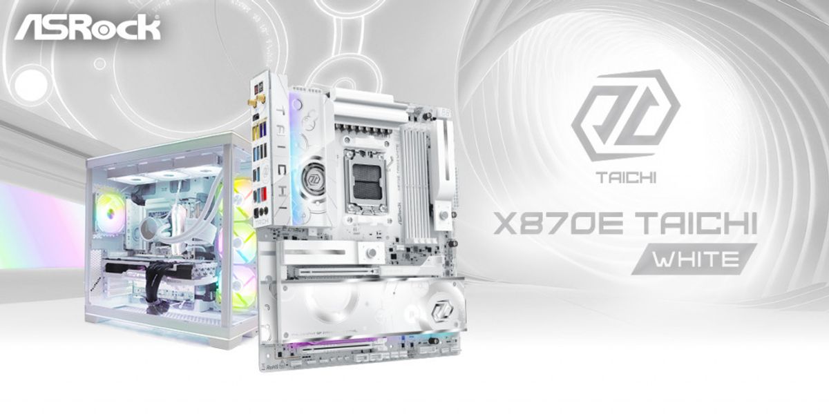 ASRock Luncurkan Motherboard X870E Taichi White dengan BIOS 64MB