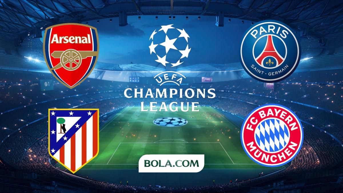 Empat Tim Berebut Tiket Final Liga Champions di Budapest