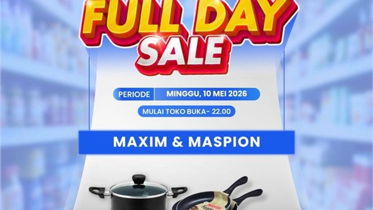 Transmart Pangkas Harga Peralatan Masak Hingga 50 Persen Hari Ini