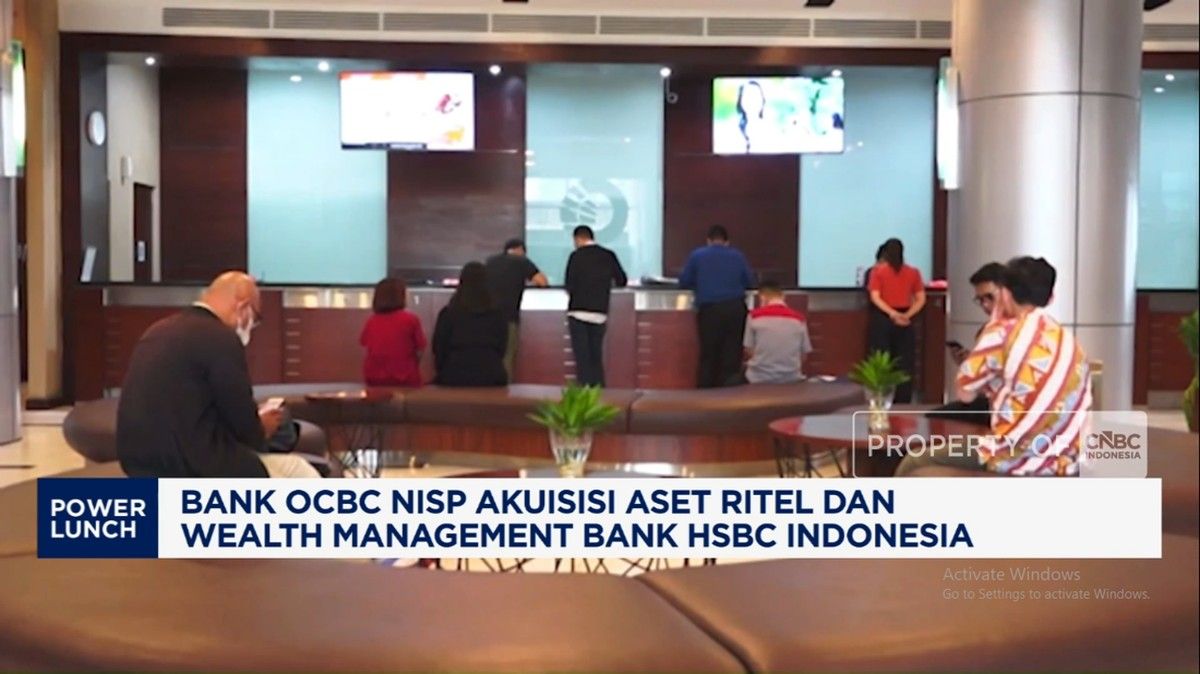 OCBC Indonesia Akuisisi Bisnis Perbankan Ritel dan Wealth Management HSBC