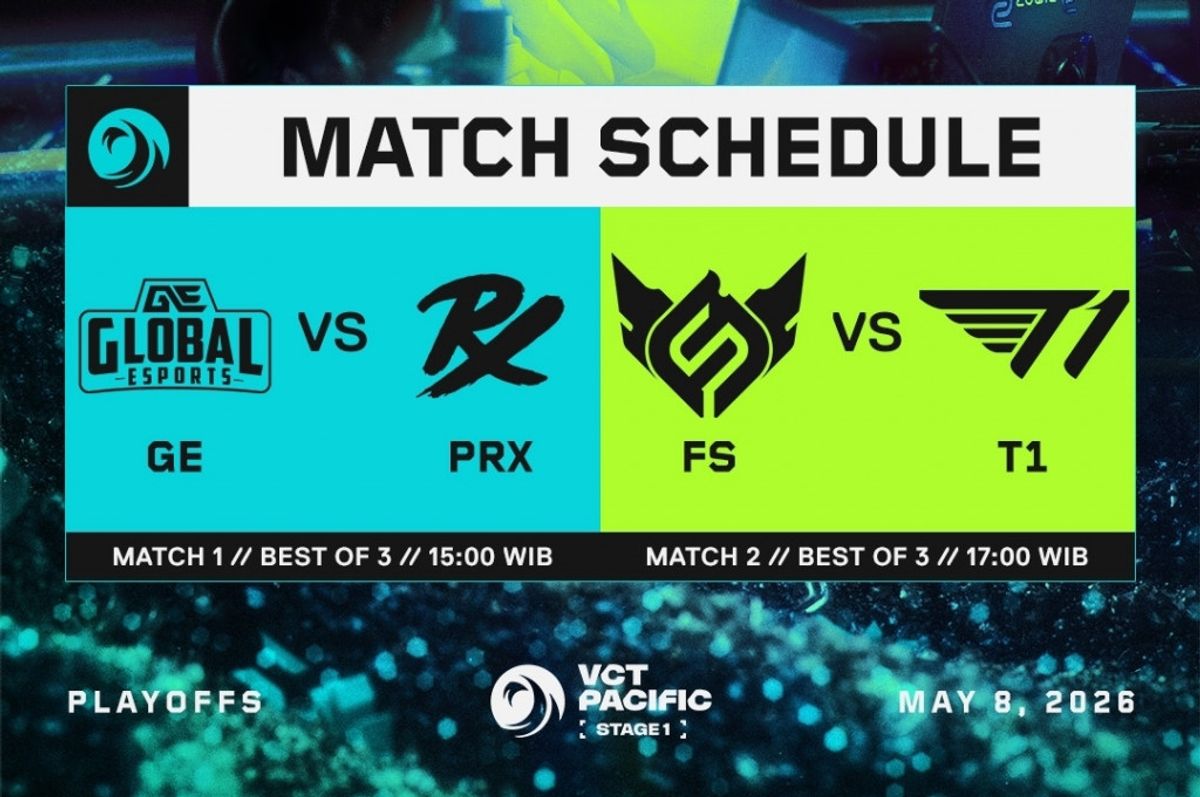 Empat Tim Berebut Tiket Upper Semifinals VCT Pacific Stage 1 2026