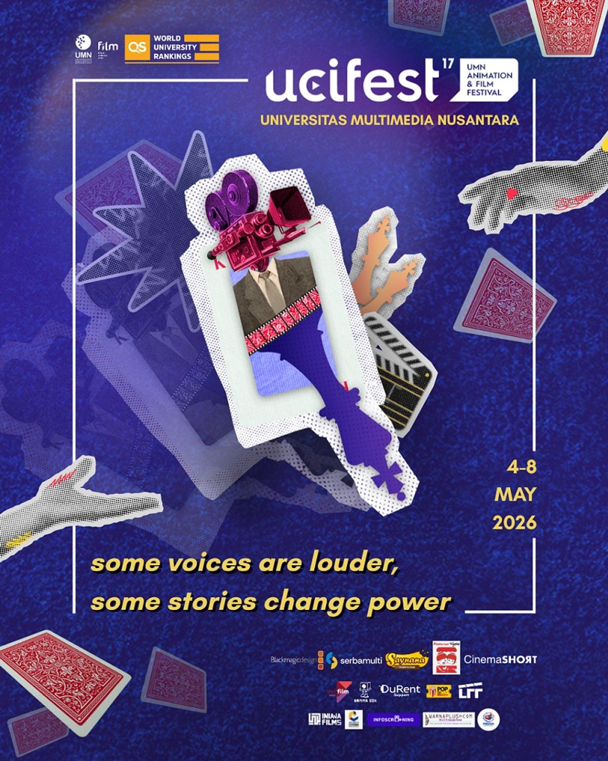 UMN Gelar UCIFEST 17 Hadirkan 167 Film dari Delapan Negara