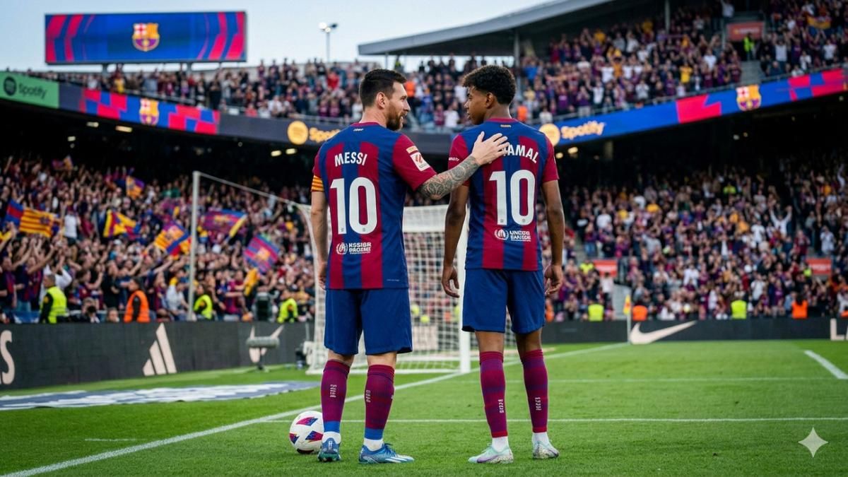 Lionel Messi Sebut Lamine Yamal Sebagai Pemain Muda Terbaik Dunia