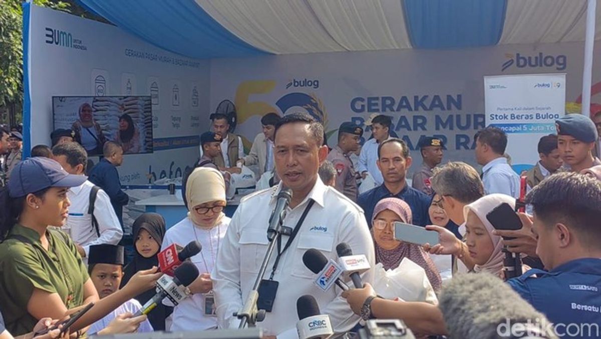 Stok Beras Bulog Tembus 5,3 Juta Ton per Mei 2026