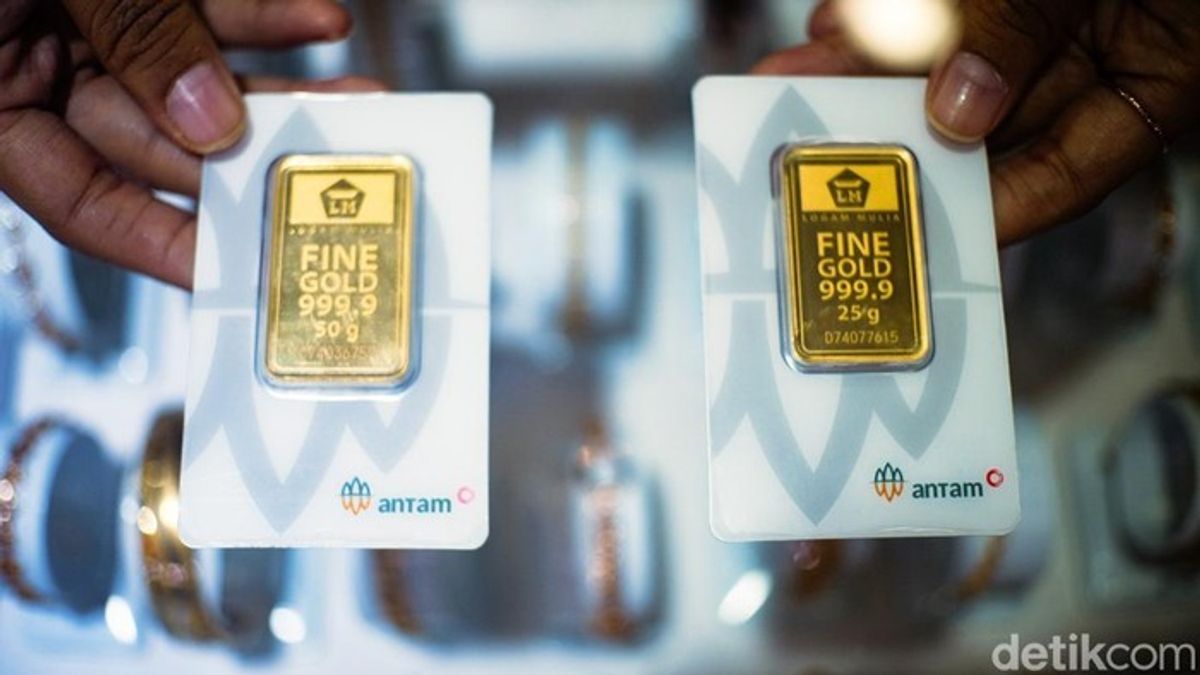 Harga Emas Antam Naik Rp 30.000 Menjadi Rp 2.799.000 per Gram