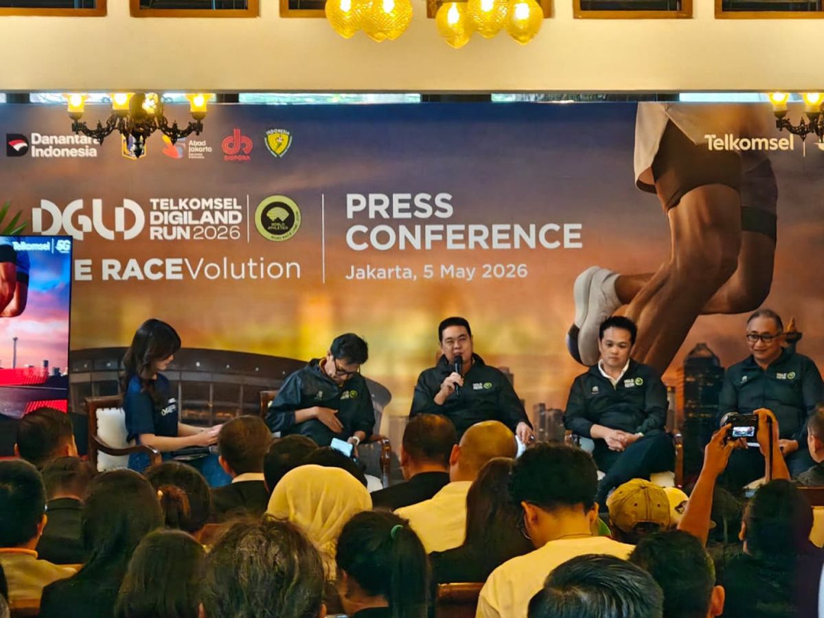 Telkomsel Gelar Digiland Run 2026 di GBK Mei Mendatang