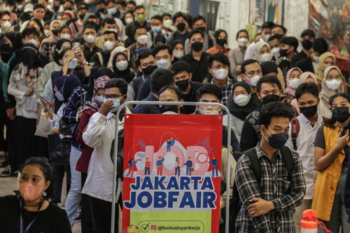BPS Catat Jumlah Pengangguran Indonesia Turun Jadi 7,24 Juta Orang