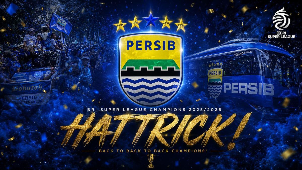 Persib Bandung Raih Kampiun BRI Super League 2025/2026 Usai Imbangi Persijap