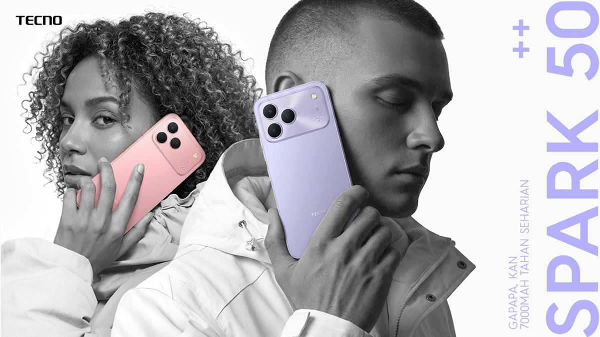 Tecno Spark 50 Rilis di Indonesia dengan Baterai 7000mAh