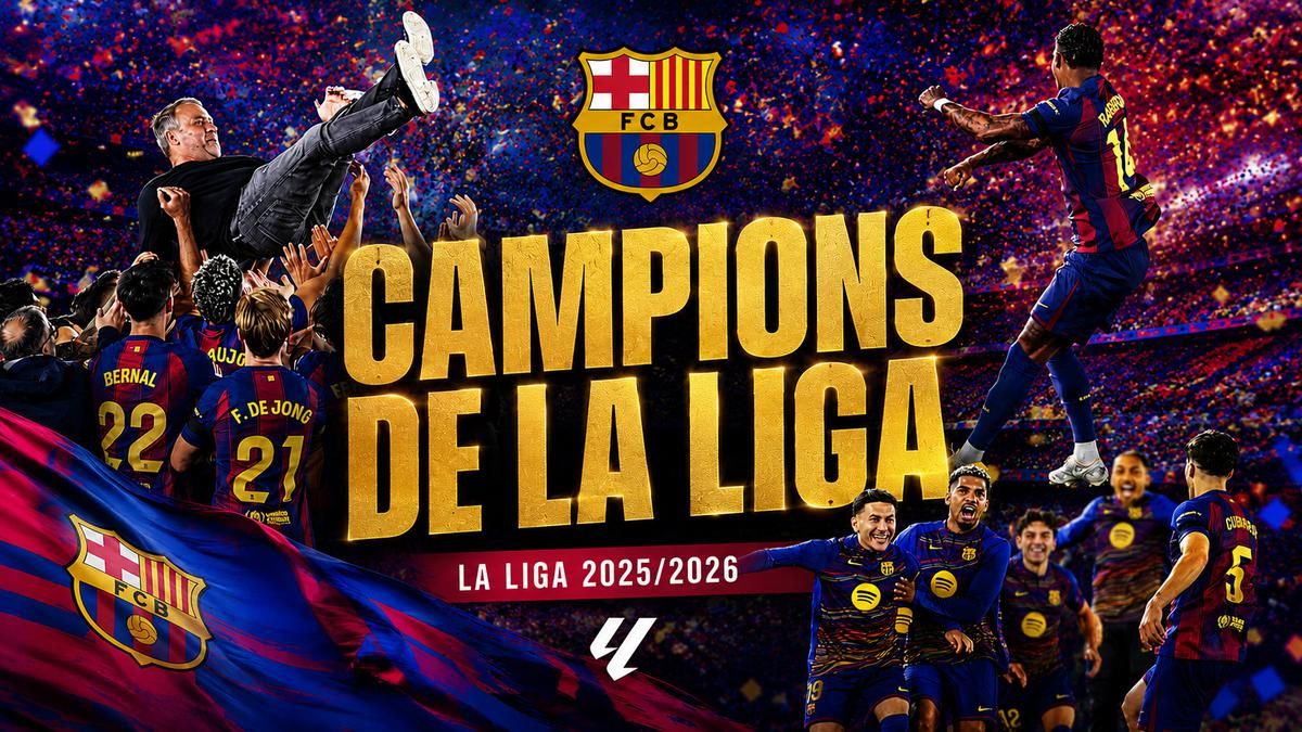 Barcelona Kunci Gelar Juara La Liga usai Taklukkan Real Madrid