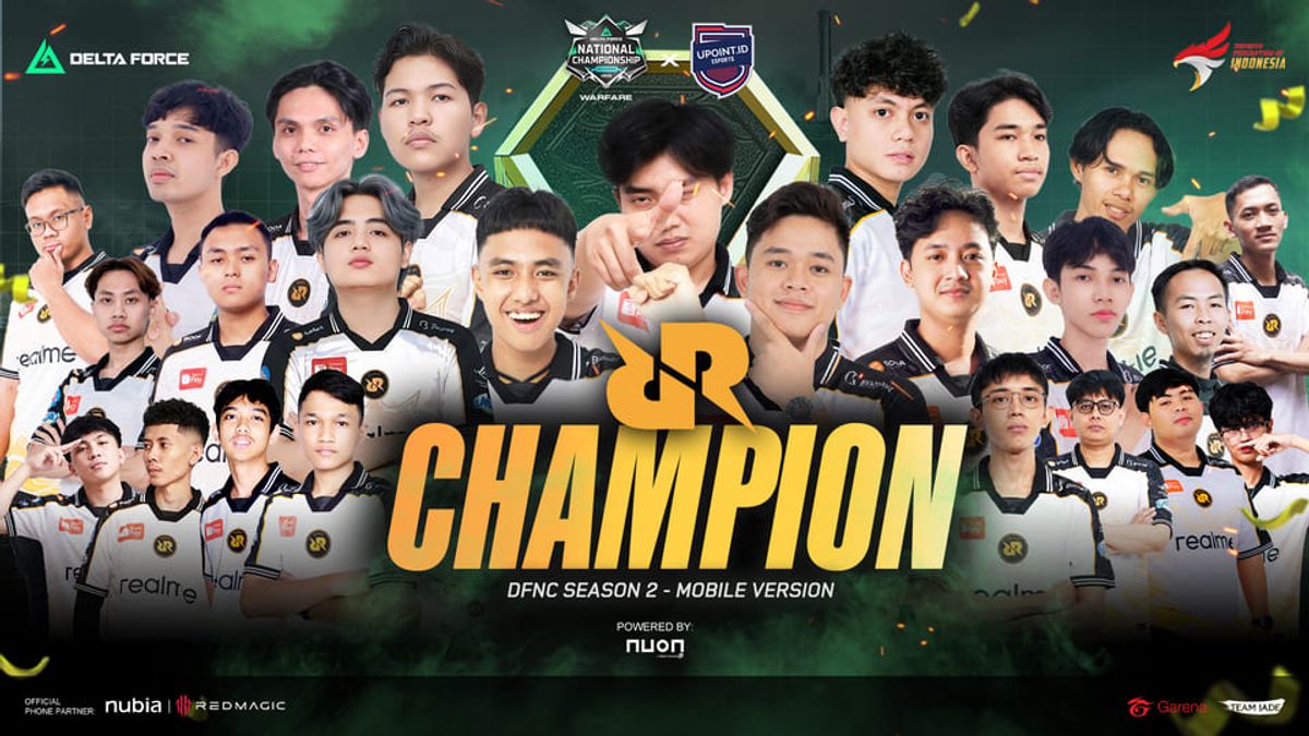 RRQ Juarai Delta Force National Championship Season 2 di Jakarta