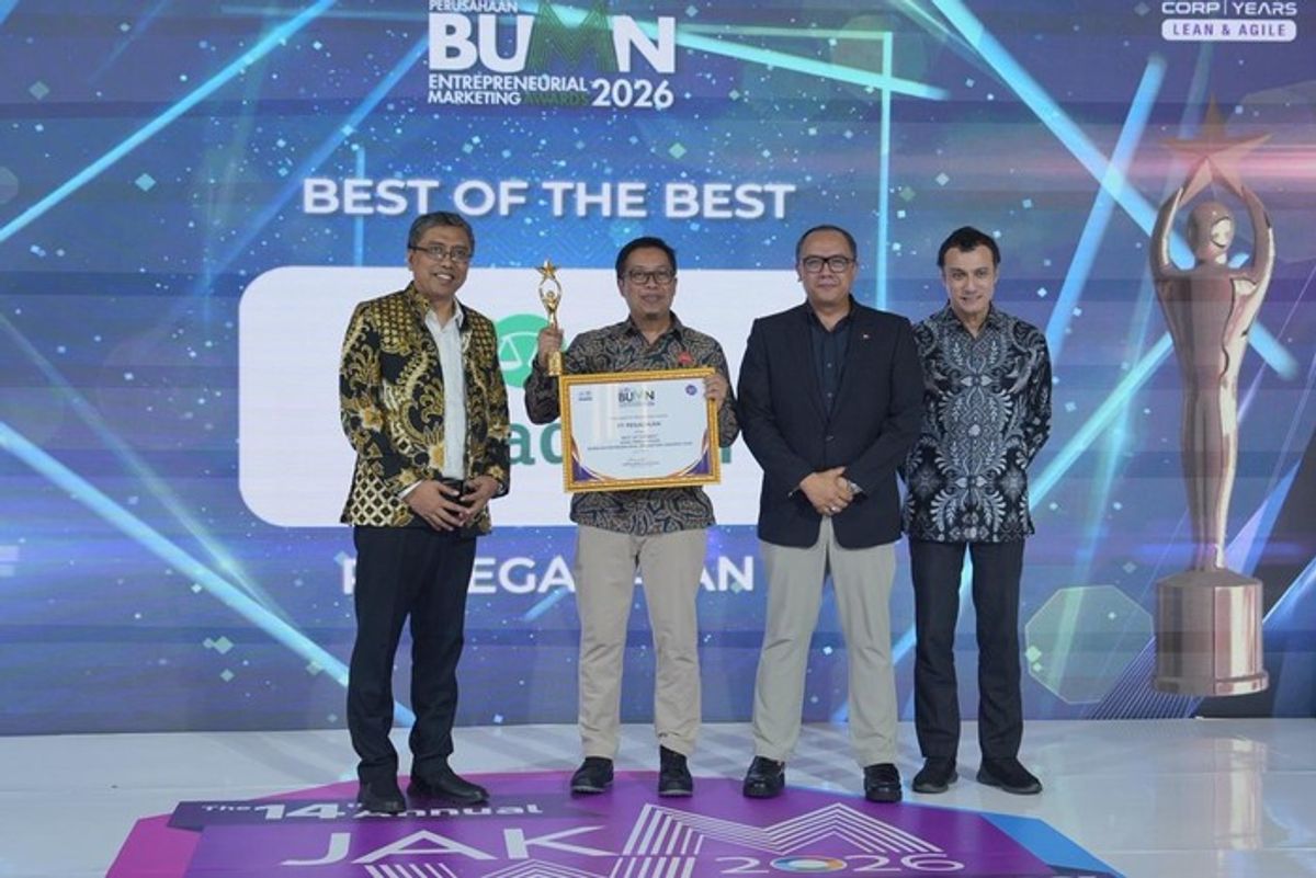 PT Pegadaian Raih Predikat Best of the Best di Ajang BEMA 2026