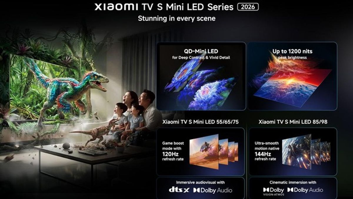 Xiaomi Luncurkan TV S Mini LED 2026 Berteknologi HyperOS di Indonesia