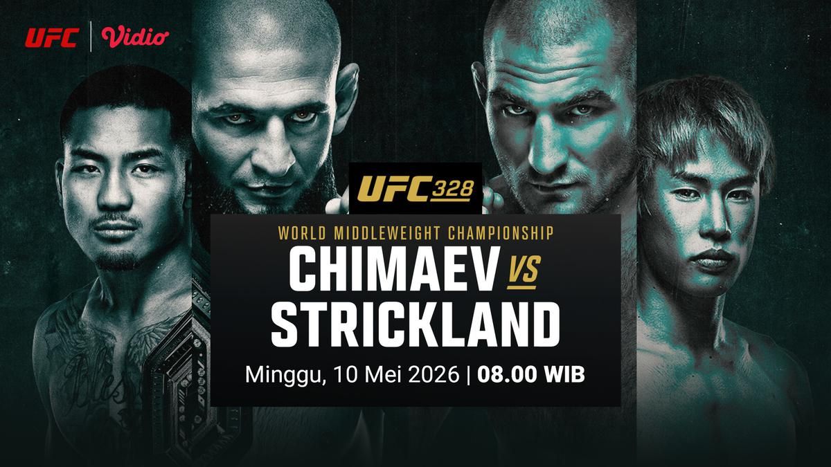 Khamzat Chimaev Hadapi Sean Strickland dalam Gelaran UFC 328