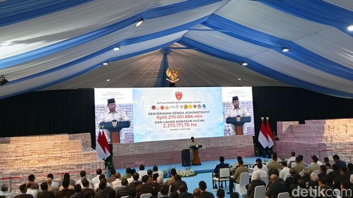 Prabowo Terima Rp 10,2 Triliun dan 2,3 Juta Hektare Lahan Hutan