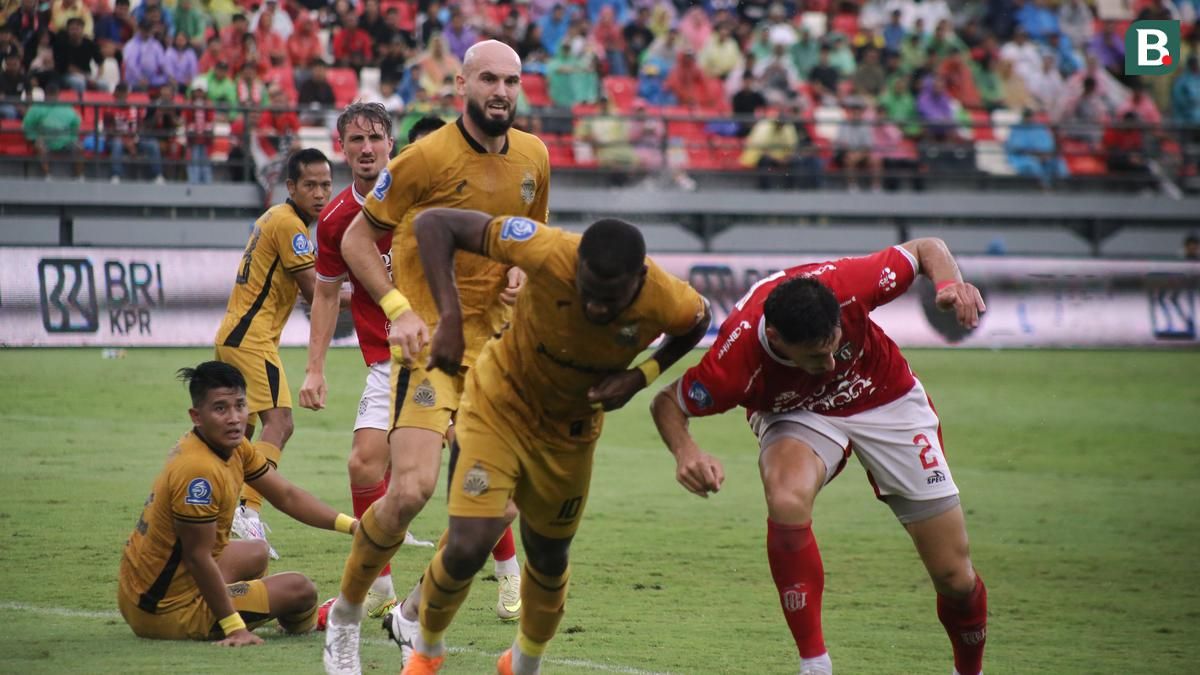Bhayangkara FC Tunduk dari Bali United di Stadion Dipta