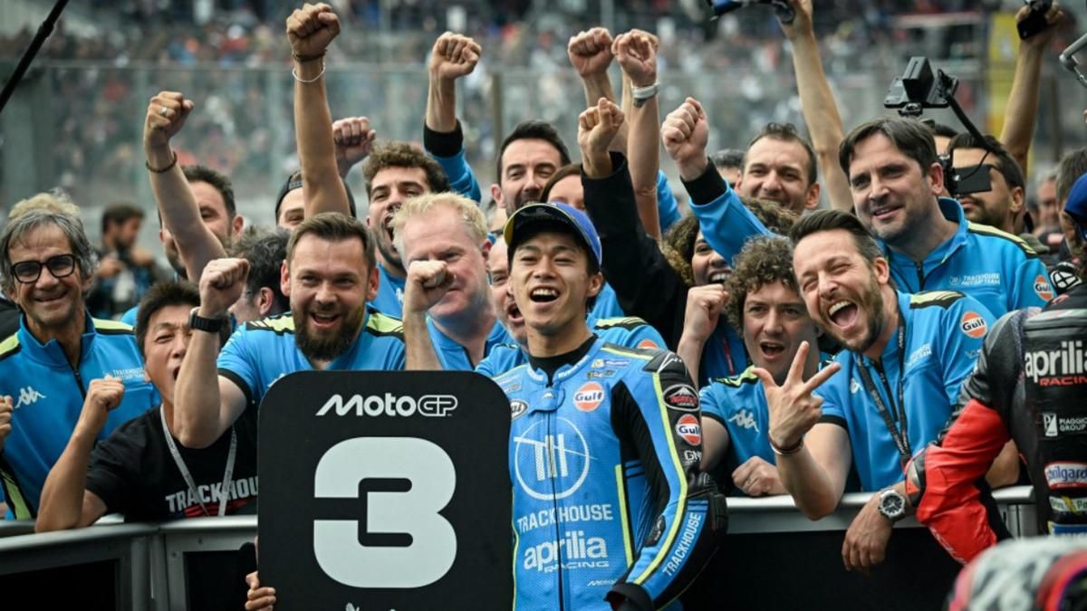 Ai Ogura Raih Podium GP Prancis Akhiri Penantian 14 Tahun Jepang