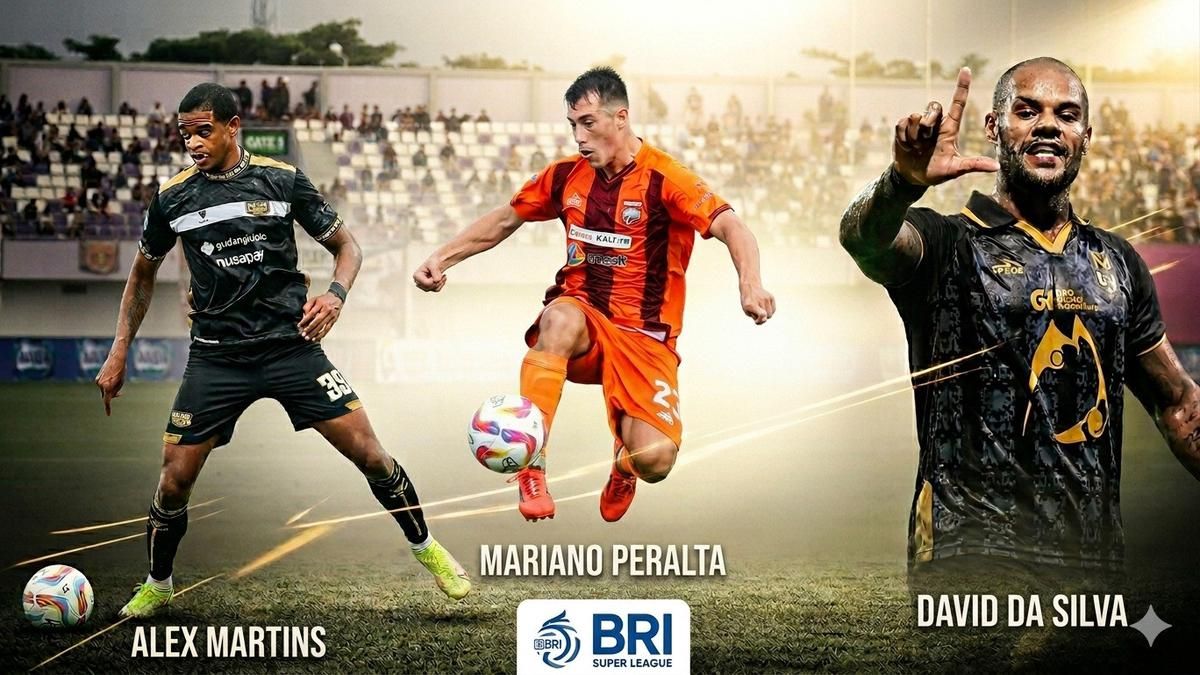 David da Silva Puncaki Daftar Pencetak Gol Terbanyak Liga Indonesia