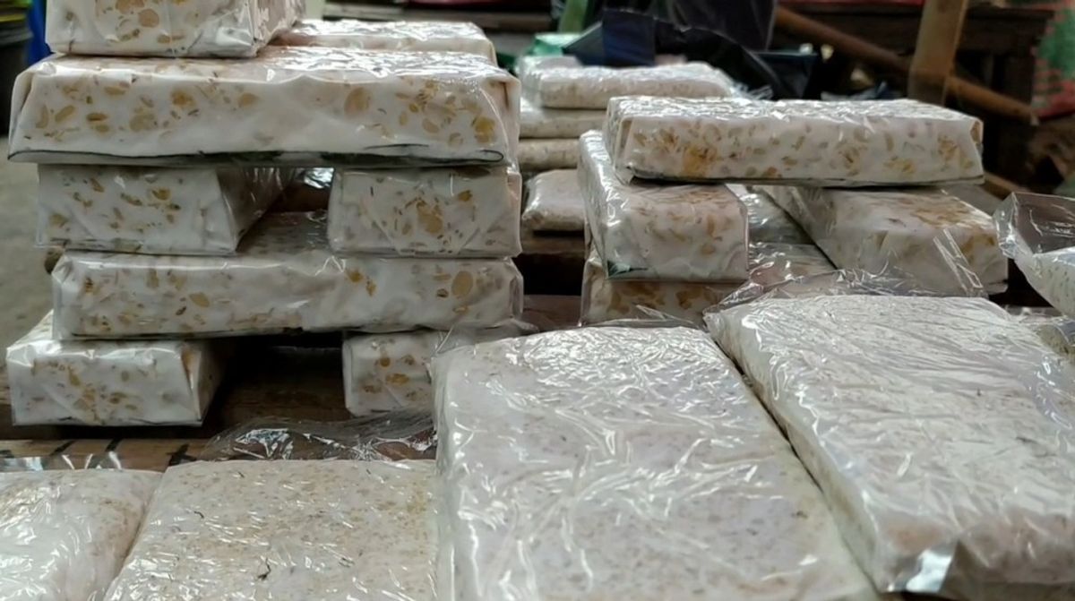 Perajin Tempe Ponorogo Perkecil Ukuran Produk Akibat Kenaikan Kedelai