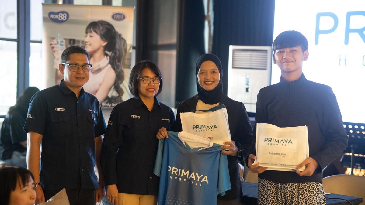 Yayasan Pita Kuning Gelar Cepak Bola Dukung Anak Pejuang Kanker