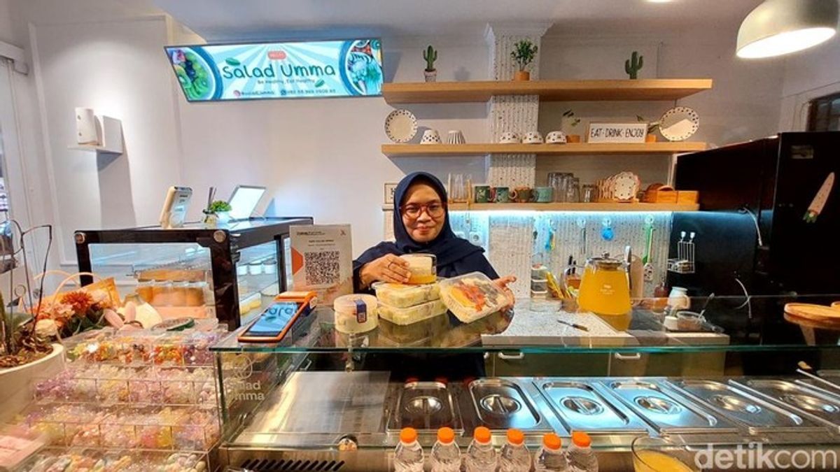 Salad Umma Tingkatkan Omzet Lewat Pembiayaan KUR BRI