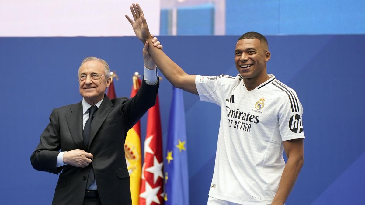 Florentino Perez Desak Kylian Mbappe Tampil pada Laga El Clasico