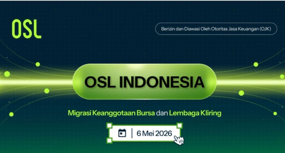 OSL Indonesia Pindahkan Keanggotaan Bursa dan Lembaga Kliring
