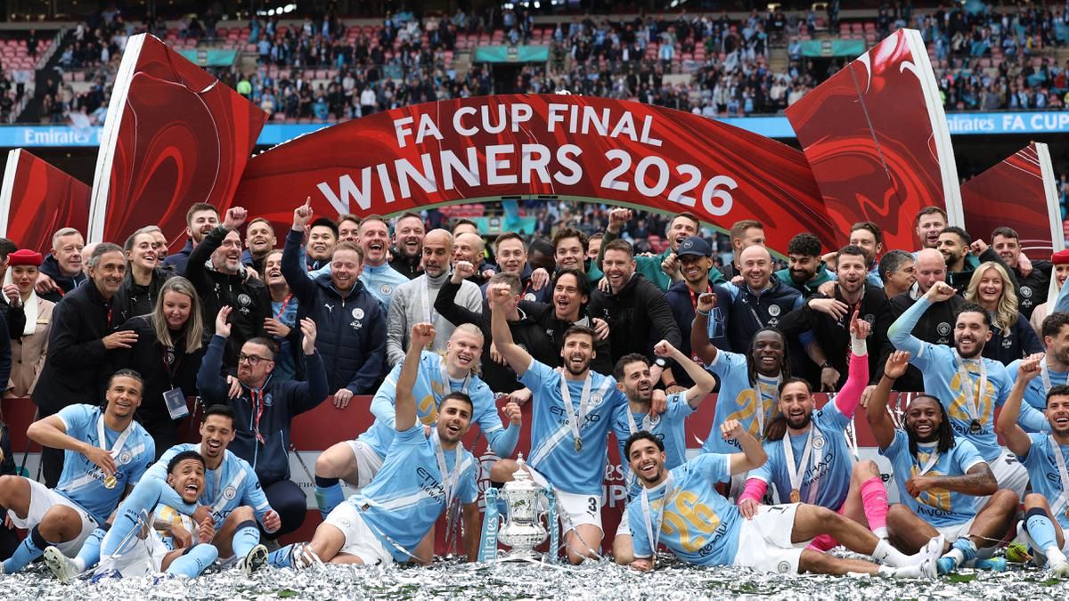Pep Guardiola Larang Pemain Manchester City Rayakan Gelar Piala FA