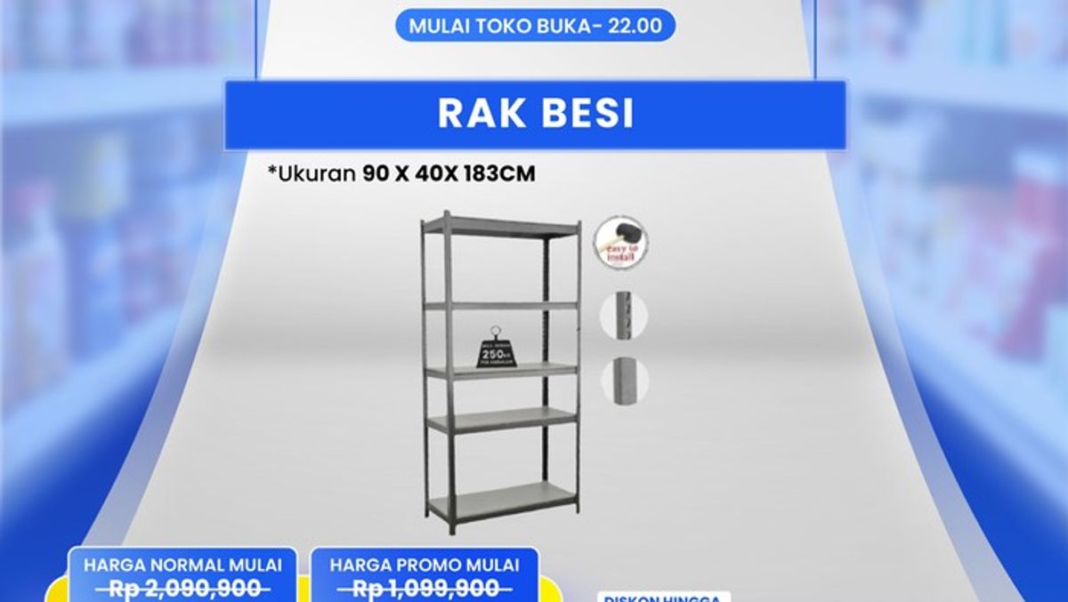 Transmart Full Day Sale Tawarkan Diskon Furnitur hingga 50 Persen Plus 20 Persen