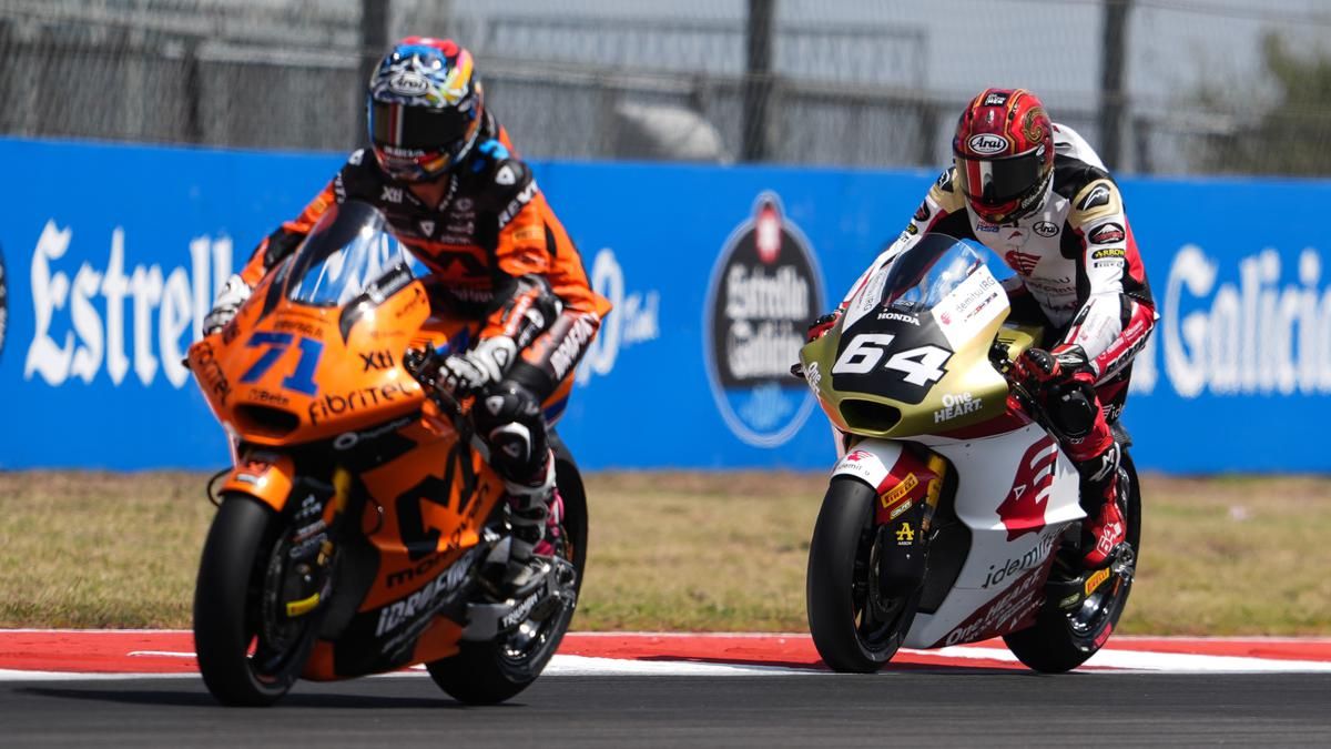 Gagal Raih Poin di Moto2 Amerika Serikat Mario Suryo Aji Alami Crash