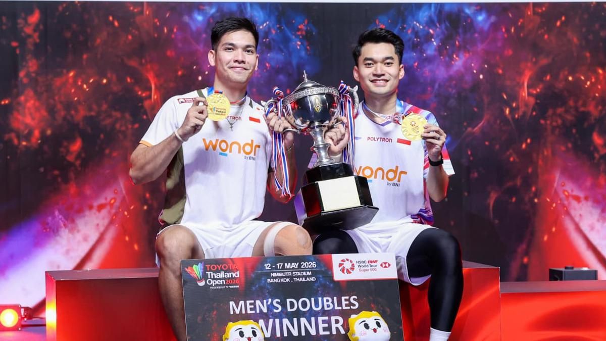 Leo dan Daniel Raih Gelar Juara Thailand Open 2026