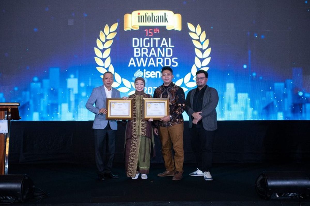 Bank BJB Raih Lima Penghargaan Infobank Isentia Digital Brand 2026