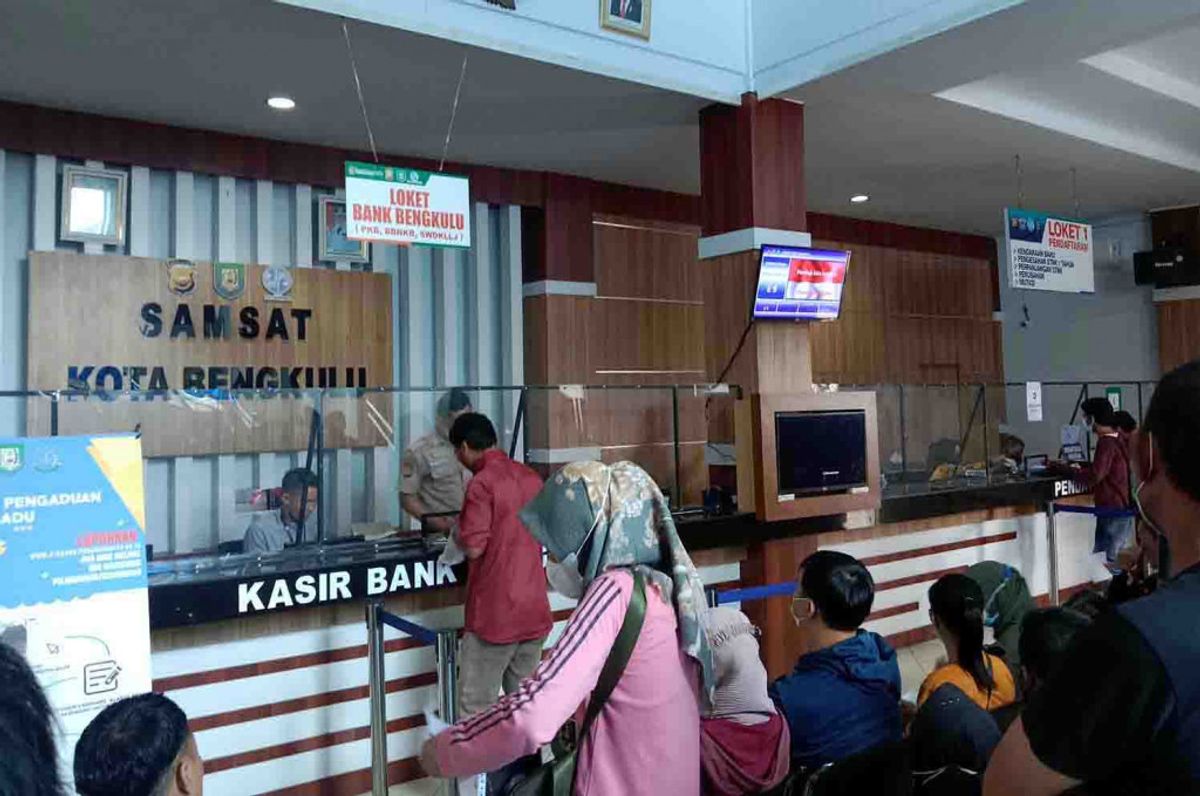 Pemprov Bengkulu Gelar Pemutihan Pajak Kendaraan Hingga Agustus 2026