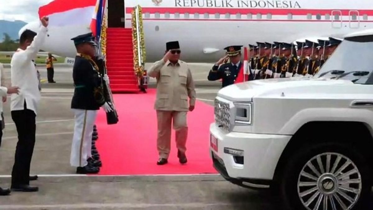Presiden Prabowo Subianto Gunakan Mobil Maung di KTT ASEAN Filipina