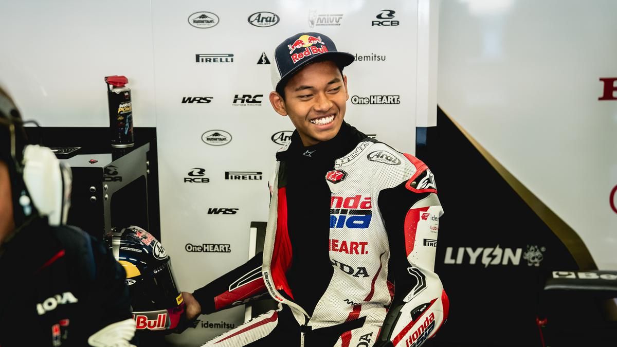 Veda Ega Pratama Amankan Posisi Sembilan Practice Moto3 Prancis