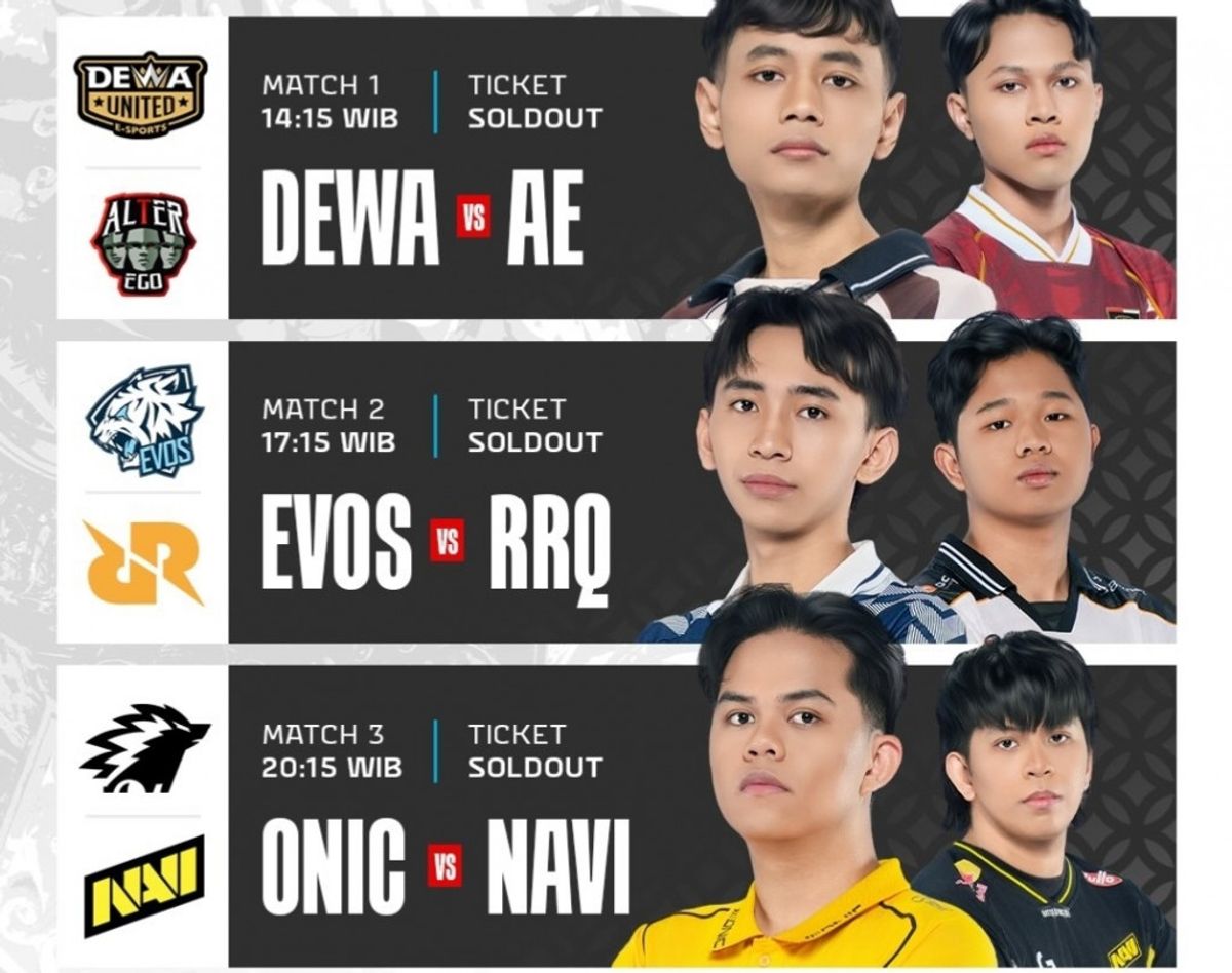 MPL ID S17 Gelar Derbi Klasik EVOS Lawan RRQ Hoshi Hari Ini