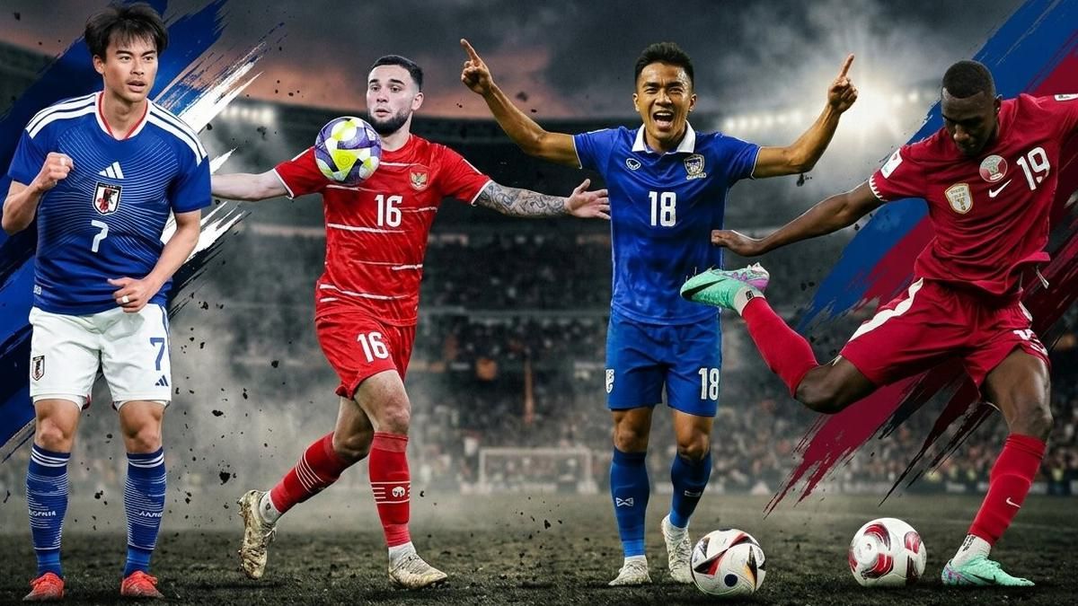 Timnas Indonesia Masuk Grup F Piala Asia 2027 Bersama Jepang